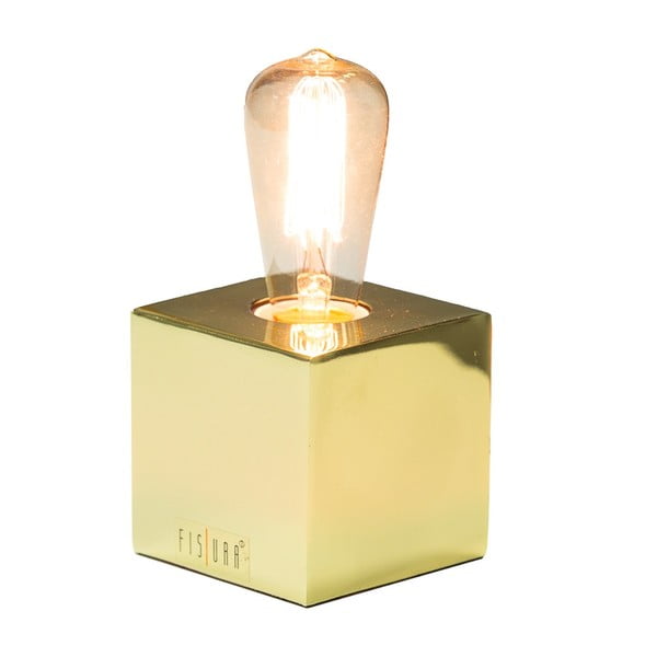 Galda lampa Cube Oro