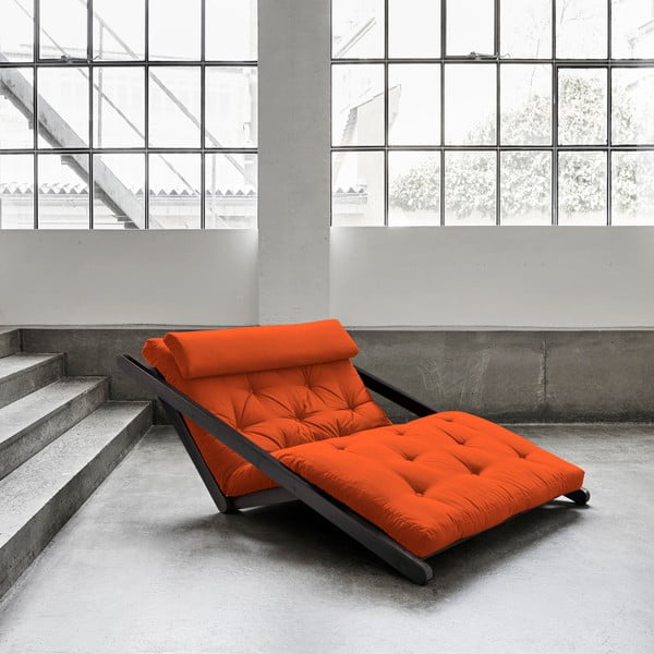 Karup Figo Wenge/Orange divvietīgs maināms atpūtas krēsls