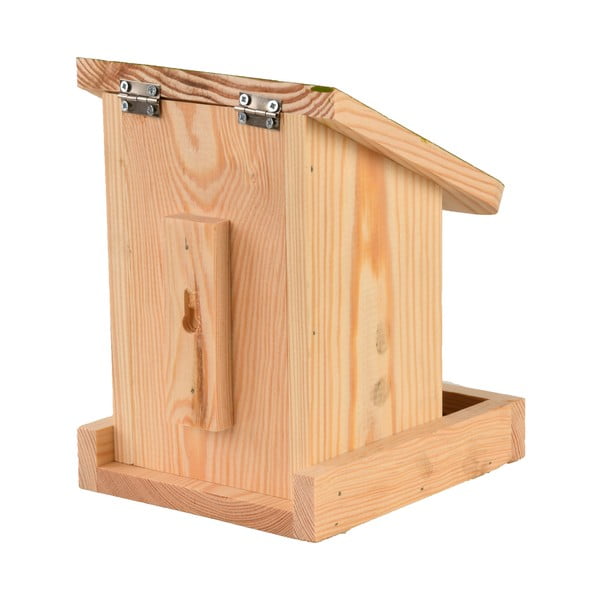 Putnu barotava no priedes masīvkoka Esschert Design Diapozitiv, garums 17 cm-image-1