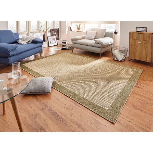 Zaļš/dabisks paklājs 150x80 cm Simple – Hanse Home-image-1