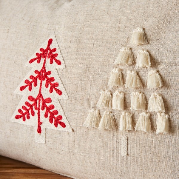 Dekoratīvais spilvens ar Ziemassvētku motīvu 30x50 cm Christmas Tree – Catherine Lansfield-image-2
