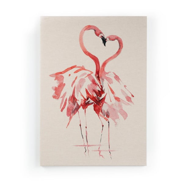 Attēls uz audekla Surdic Flamingo, 60 x 40 cm