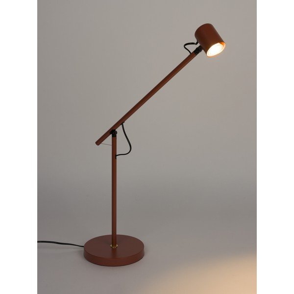 Sarkana metāla galda lampa (augstums 45,5 cm) Aero – White Label-image-1
