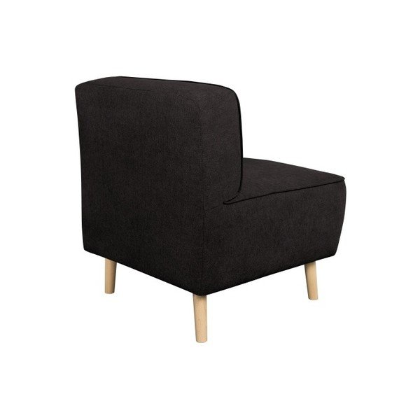 Melns krēsls Kooko Home Lounge-image-3