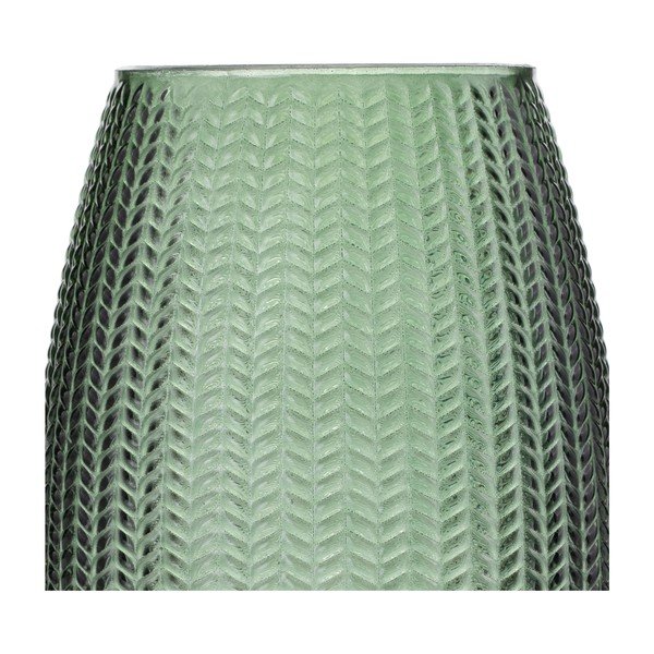 Zaļa stikla vāze (augstums 24 cm) Sevilla – Restilo-image-2