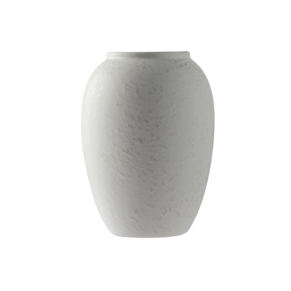 Krēmkrāsas keramikas vāze Bitz Basics Matte Cream, augstums 20 cm