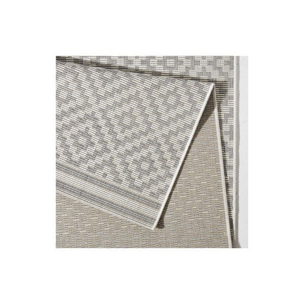 Pelēks āra paklājs Bougari Karo, 80 x 150 cm-image-3