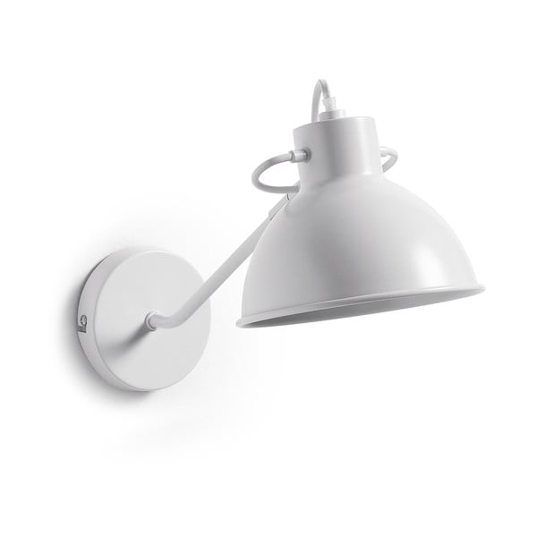 Balta sienas lampa Offelis – Kave Home