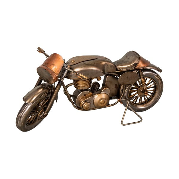Dzelzs dekors motocikla formā Antic Line Moto, 29 x 11 cm