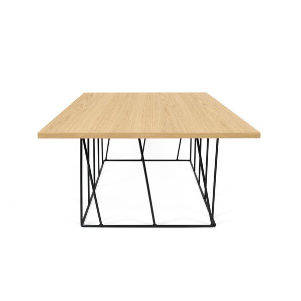 TemaHome Helix kafijas galdiņš ar melnām kājām, 75 x 120 cm-image-1