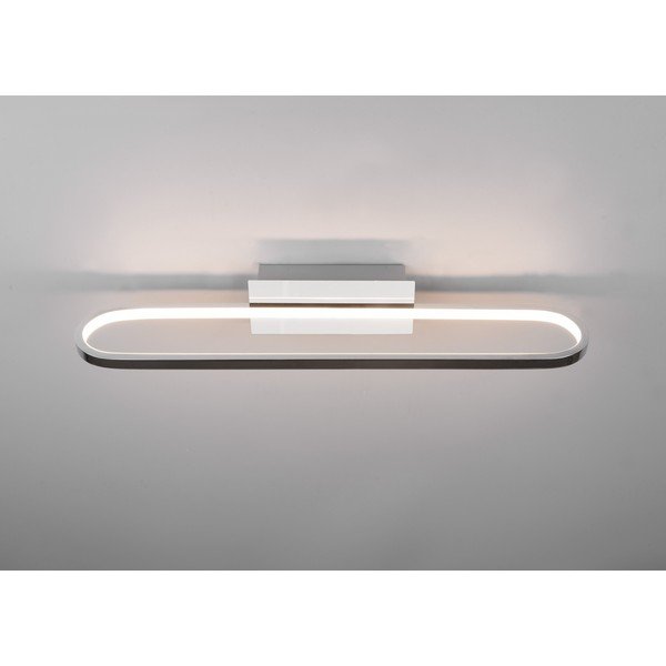 LED sienas lampa sudraba krāsā (garums 60 cm) Gianni – Trio-image-1
