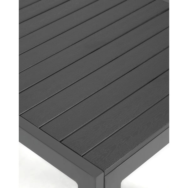 Pelēks alumīnija āra galds Kave Home Sirley, 70 x 70 cm-image-4