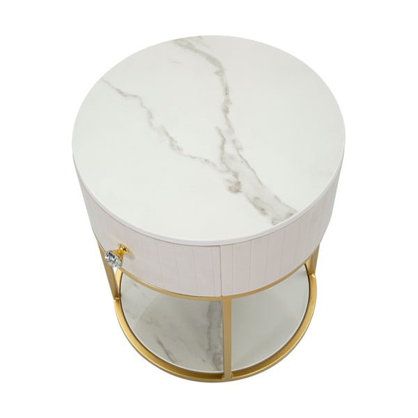 Bēšs naktsgaldiņš Montpellier – Mauro Ferretti-image-3