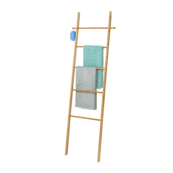 Bambusa dvieļu statīvs-kāpnes Wenko-image-2