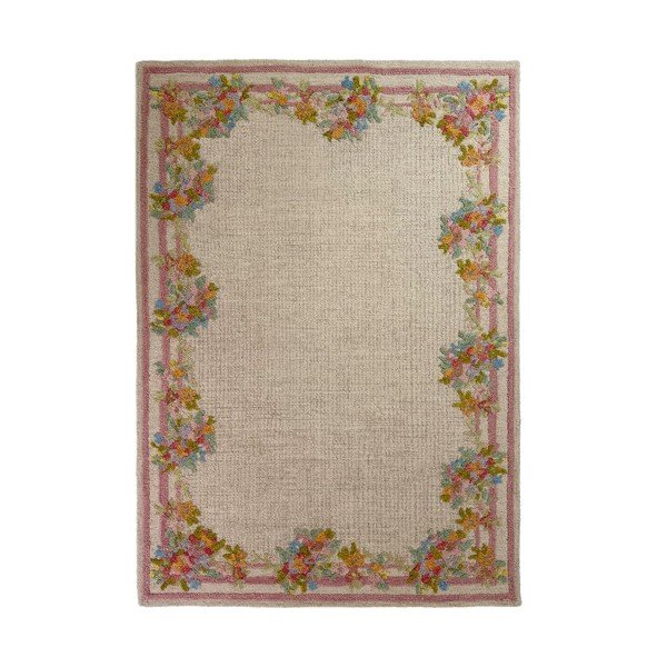 Ar rokām darināts vilnas paklājs 200x300 cm Elise Floral  – Flair Rugs