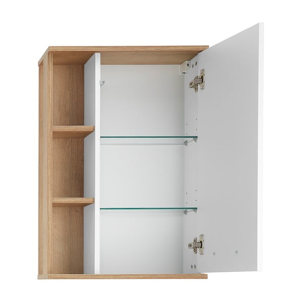 Balts piekaramais vannas istabas skapītis 51x75 cm Set 923 - Pelipal-image-3