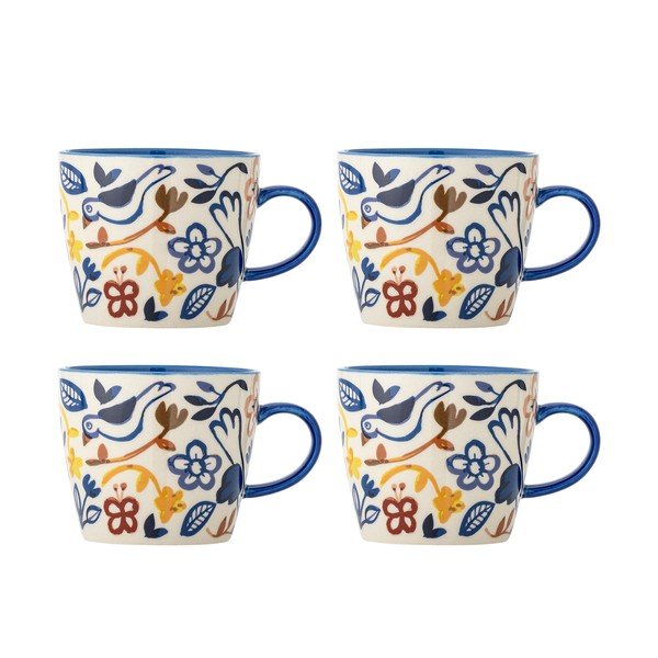 Akmensmasas krūzes (4 gab.) 300 ml Figuria – Bloomingville