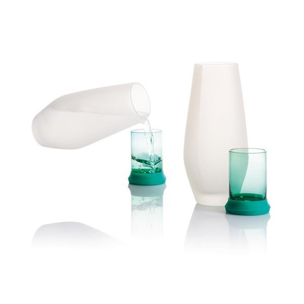 Zaļa stikla dekanteris XD Design Hyta, 500 ml-image-3