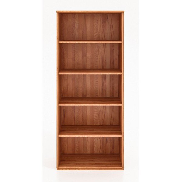 Dižskābarža koka grāmatplaukts 74x176 cm Vento – The Beds-image-2