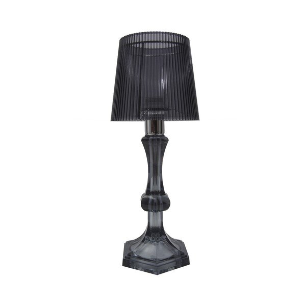 Mauro Ferretti GRigio galda lampa melna, 15 x 35 cm