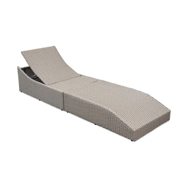 Balts/bēšs rotangpalmas dārza atpūtas krēsls Akland – Bonami Selection-image-4