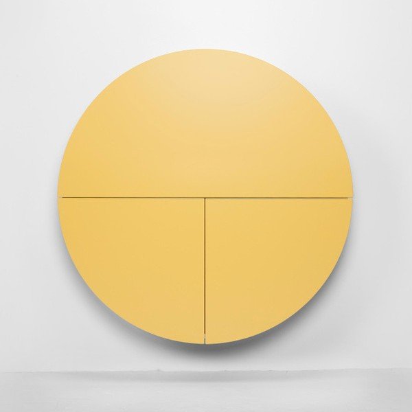 Dzeltens un melns daudzfunkcionāls sienas galds EMKO Pill-image-4