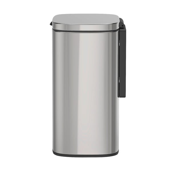 Nerūsējošā tērauda atkritumu tvertne sudraba krāsā Wenko Sare-image-4