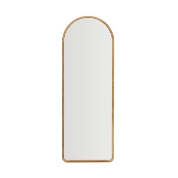 Sienas spogulis ar masīvkoka rāmi 55x155 cm Milsa – Kave Home