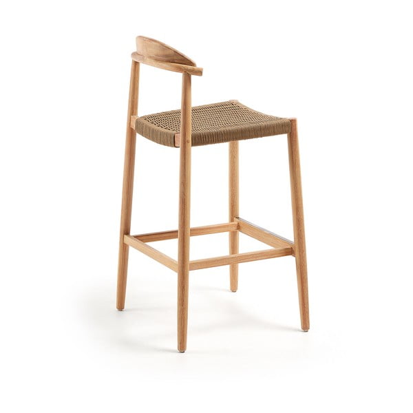 Āra bāra krēsls no eikalipta koka Kave Home Glynis-image-3