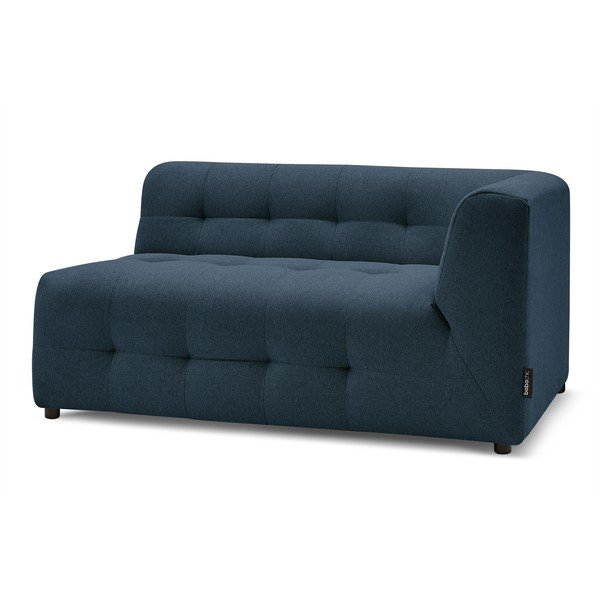 Tumši zils dīvāna modulis (labais stūris) Kleber – Bobochic Paris-image-3