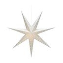 Sudraba krāsas gaismas dekors ar Ziemassvētku motīvu ø 75 cm Solvalla – Markslöjd