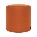 Terakotas oranžs vilnas pufs Folk – noo.ma