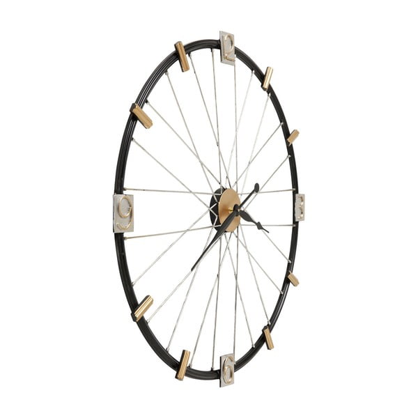 Sienas pulkstenis Kare Design Spoke Wheel, diametrs 80 cm