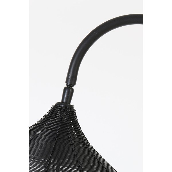 Melna stāvlampa (augstums 160 cm) Alvaro – Light & Living-image-4