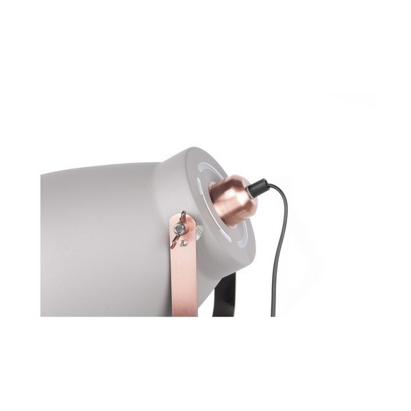 Pelēka stāvlampa ar vara krāsas detaļām Leitmotiv Mingle-image-2