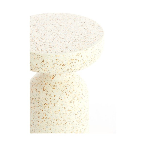 Teraco cementa apaļš sānu galdiņš ø 32 cm Moravit – Light & Living-image-4