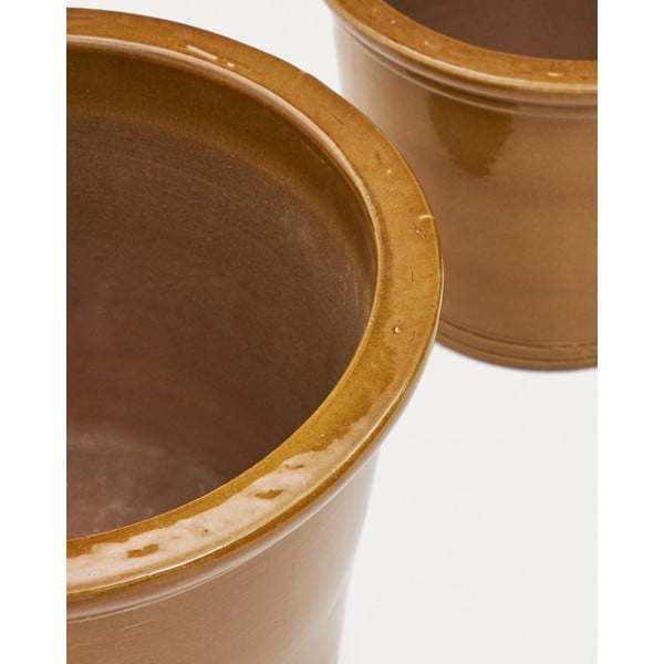 Terakotas puķu podi (2 gab.) ø 47 cm Presili – Kave Home-image-4
