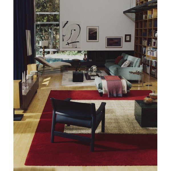 Bēšs ar rokām darināts vilnas paklājs 200x300 cm Zarn – Kave Home-image-3