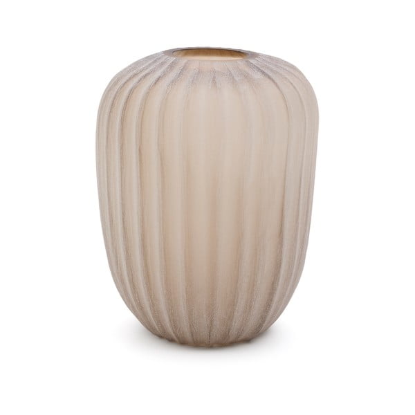 Bēša stikla vāze (augstums 27 cm) Lumia – Kave Home