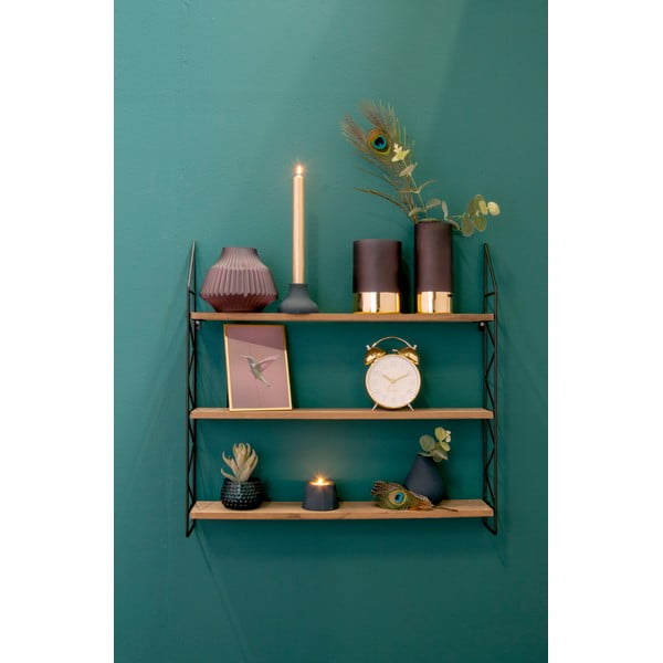 Violeta un zelta vāze PT LIVING Glamour, augstums 15 cm-image-1