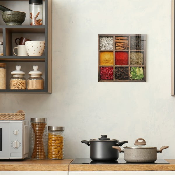 Stikla glezna 30x30 cm Spices Box – Styler-image-3
