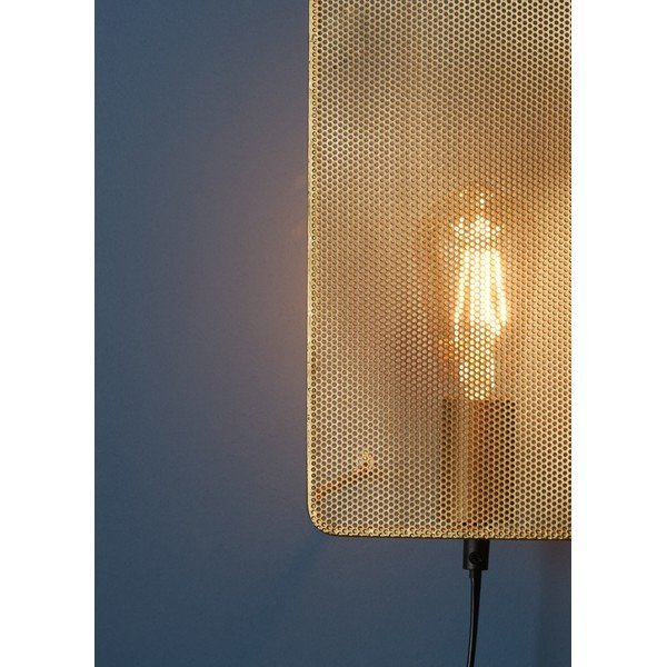 Sienas lampa zelta krāsā Markslöjd Mesh Wall Gold-image-1
