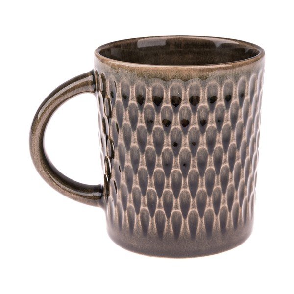 Brūna keramikas krūze 420 ml Scales – Dakls