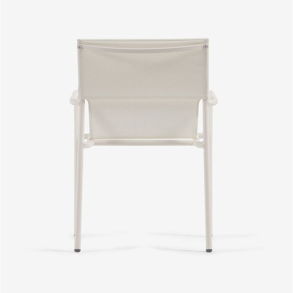 Balts alumīnija dārza krēsls Kave Home Zaltana-image-4