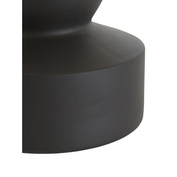 Melni bēša keramikas galda lampa Westwing Collection Georgina, augstums 52 cm-image-3