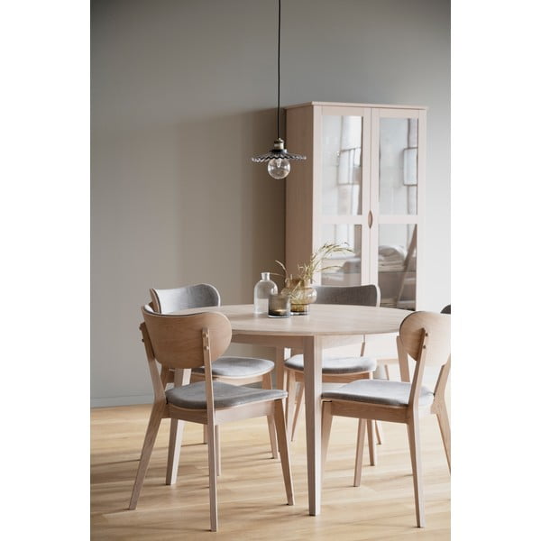 Pelēki ēdamistabas krēsli (2 gab.) Kato – Rowico-image-1