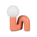 Oranža keramikas galda lampa (augstums 21,5 cm) Quinn – Reality