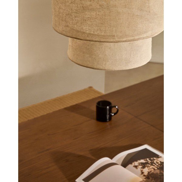 Bēšs abažūrs ø 40 cm Mariela – Kave Home-image-2