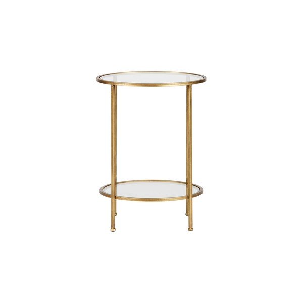 Misiņa sānu galdiņš bronzas krāsā BePureHome Goddess, ⌀ 45,5 cm-image-2