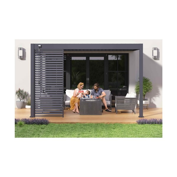 Bioklimatiskās pergolas siena – Rojaplast